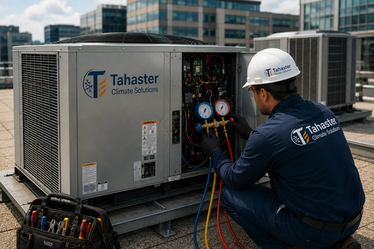 Representative preventive HVAC maintenance service